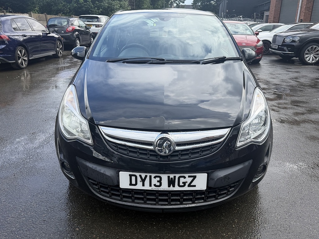 Vauxhall Corsa 1.4 16V Se Hatchback Euro 5 100 P DY13WGZ Black #4