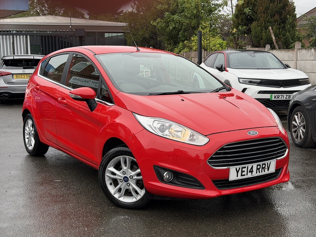 Ford Fiesta 1.0T Ecoboost Zetec Hatchback Powershif YE14RRV Red #3