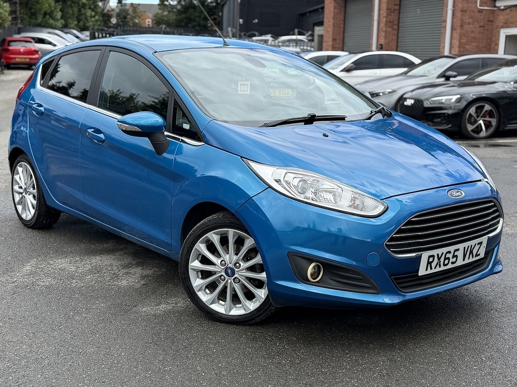 Ford Fiesta 1.0T Ecoboost Titanium X Hatchback Powe Blue