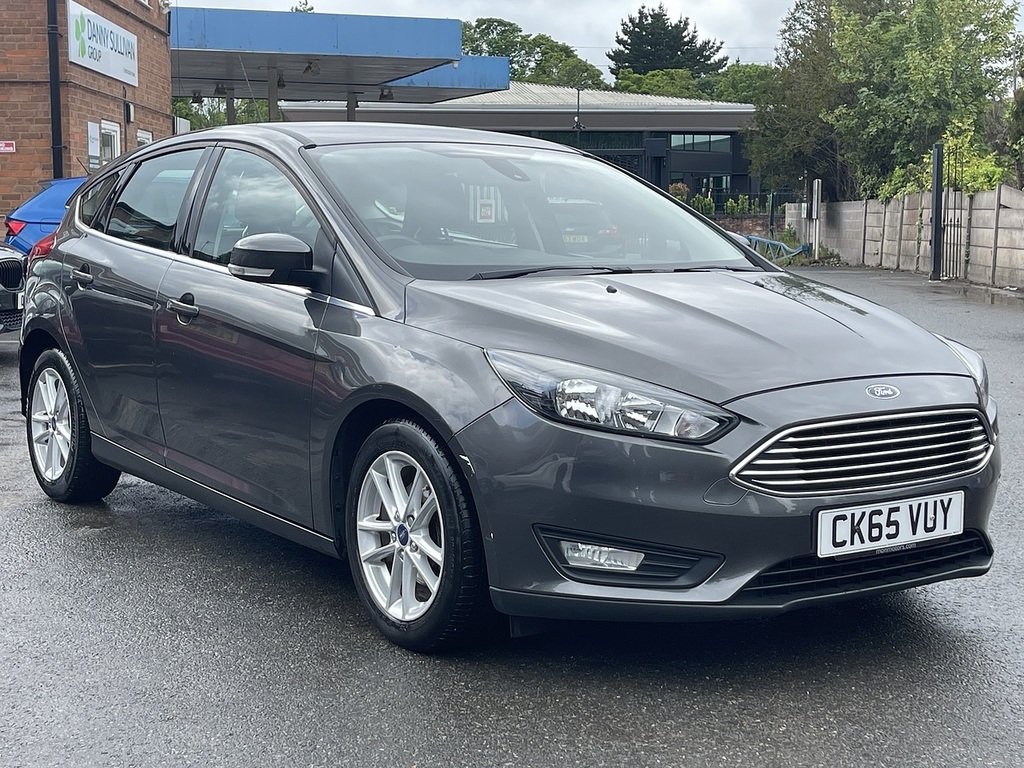 Ford Focus 1.0T Ecoboost Zetec Hatchback Euro CK65VUY Grey #3
