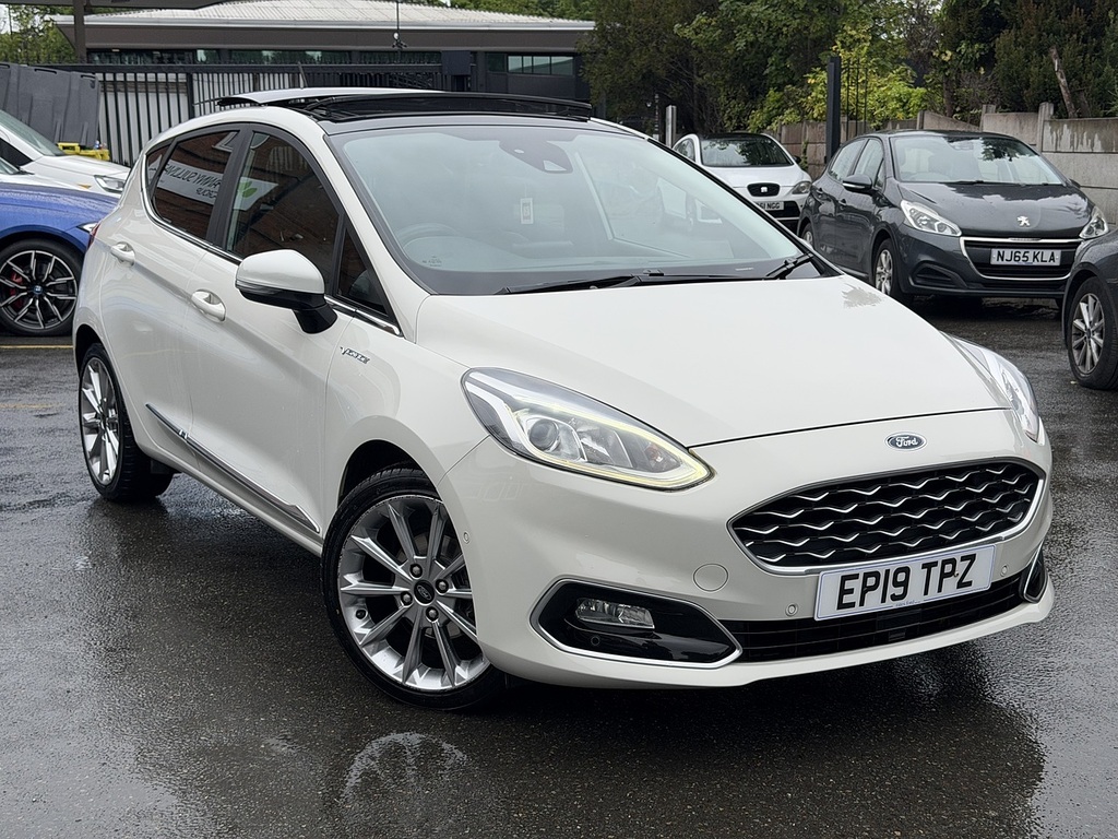 Ford Fiesta 1.0T Ecoboost Gpf Vignale Hatchback Aut White