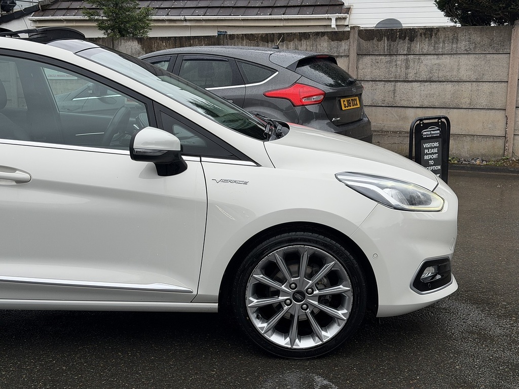 Ford Fiesta 1.0T Ecoboost Gpf Vignale Hatchback Aut EP19TPZ White #6