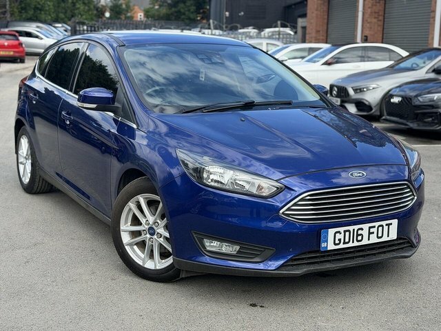 Ford Focus 1.0T Ecoboost Zetec Hatchback Euro GD16FOT Blue #3