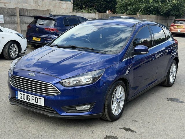 Ford Focus 1.0T Ecoboost Zetec Hatchback Euro GD16FOT Blue #6