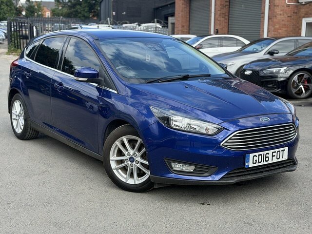 Ford Focus 1.0T Ecoboost Zetec Hatchback Euro GD16FOT Blue