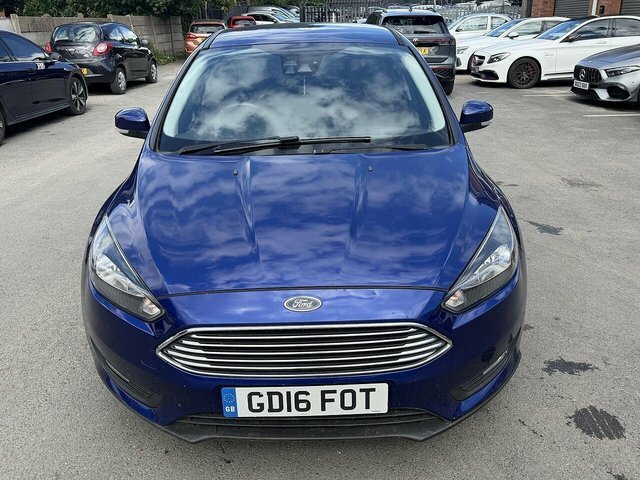 Ford Focus 1.0T Ecoboost Zetec Hatchback Euro GD16FOT Blue #4