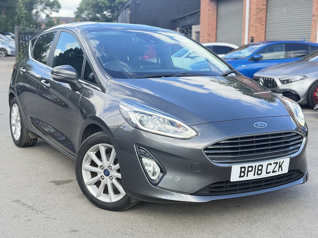 Ford Fiesta 1.0T Ecoboost Titanium Hatchback E BP18CZK Grey #4