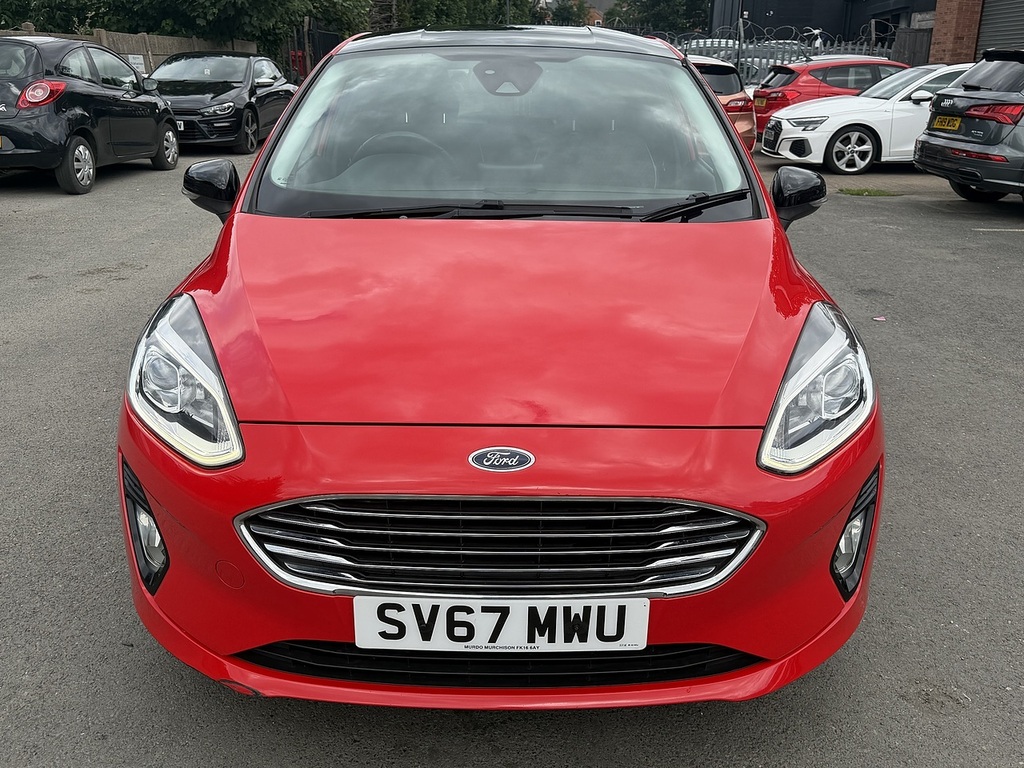 Ford Fiesta 1.0T Ecoboost Titanium Hatchback E SV67MWU Red #6