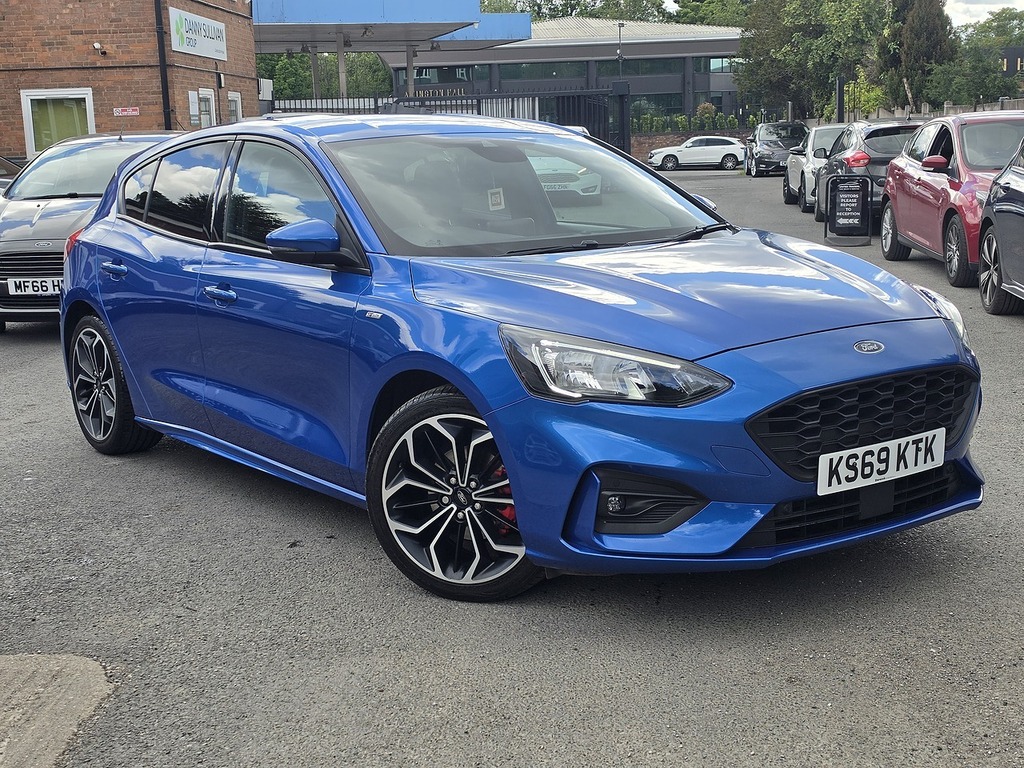 Ford Focus 1.0T Ecoboost St-line X Hatchback Blue