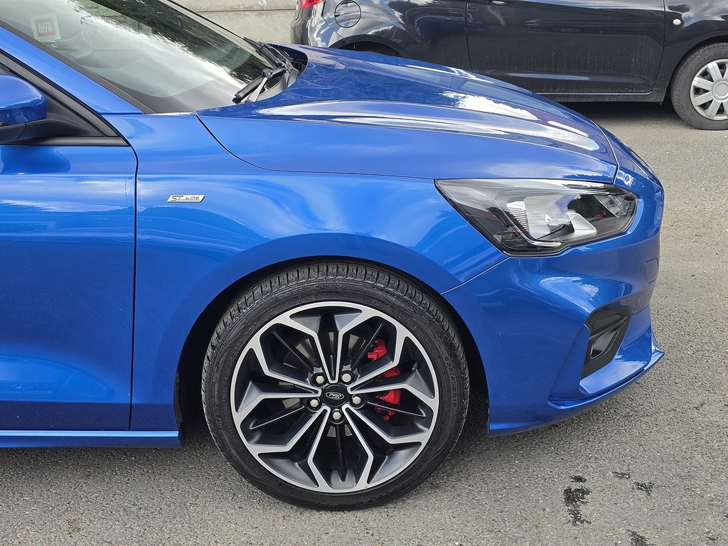 Ford Focus 1.0T Ecoboost St-line X Hatchback KS69KTK Blue #4