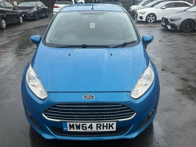 Ford Fiesta 1.0T Ecoboost Zetec Hatchback Powershif MW64RHK Blue #4