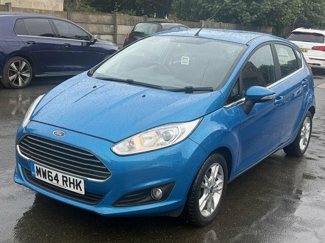 Ford Fiesta 1.0T Ecoboost Zetec Hatchback Powershif MW64RHK Blue #6