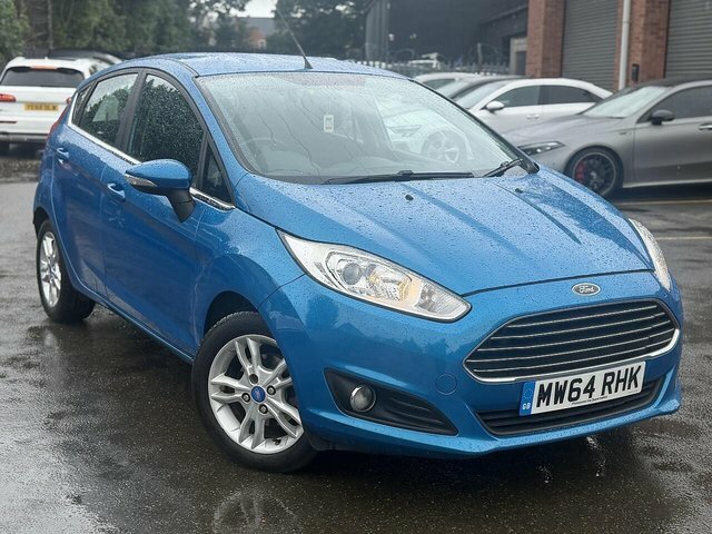 Ford Fiesta 1.0T Ecoboost Zetec Hatchback Powershif MW64RHK Blue #3