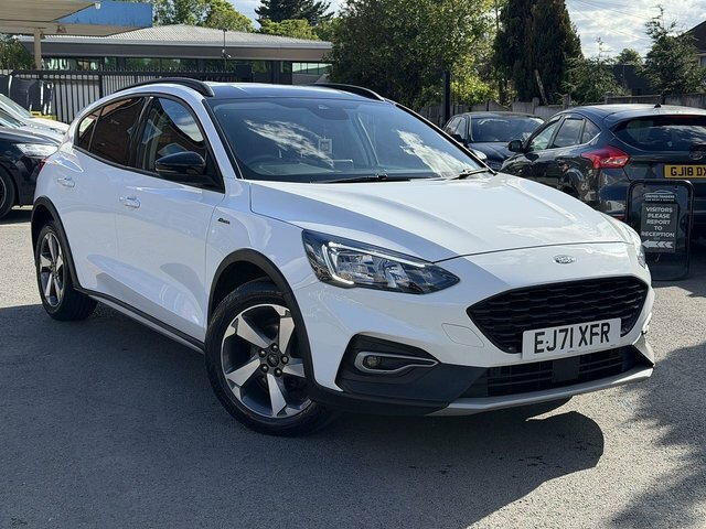 Ford Focus 1.0T Ecoboost Active Hatchback Eur EJ71XFR White #3