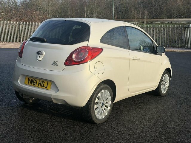 Ford KA Ka Zetec Hatchback 1.2 White #5