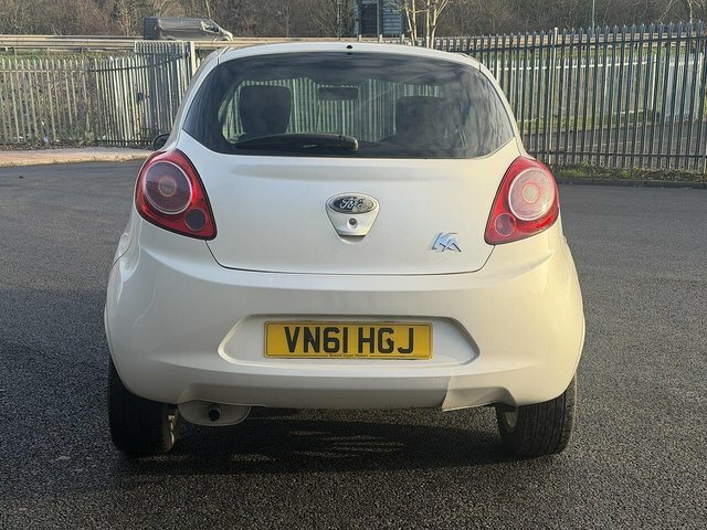 Ford KA Ka Zetec Hatchback 1.2 White #6