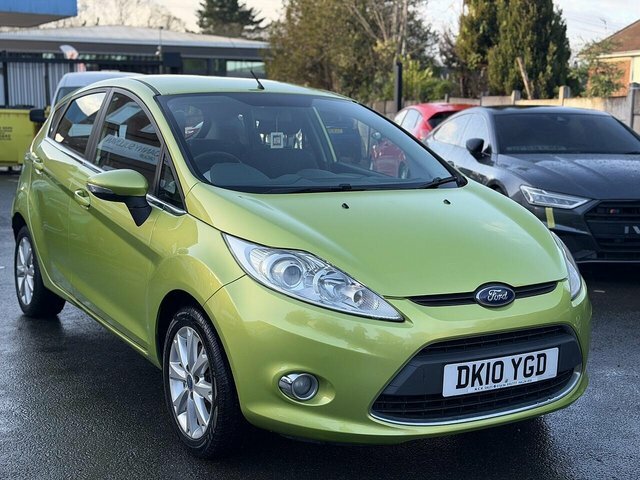 Ford Fiesta Fiesta Zetec Hatchback 1.4 DK10YGD Green #4