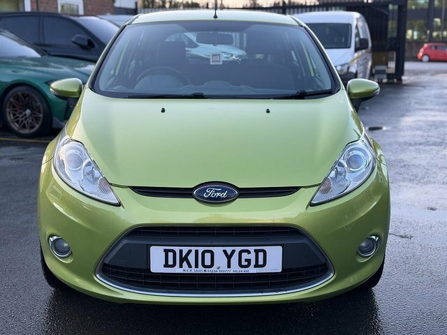 Ford Fiesta Fiesta Zetec Hatchback 1.4 DK10YGD Green #3