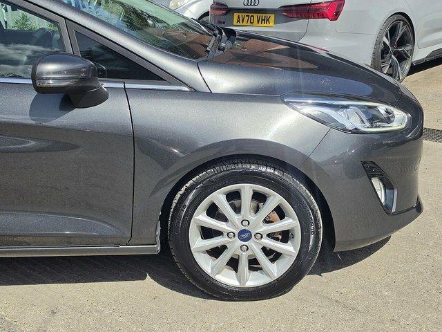 Ford Fiesta 1.0T Ecoboost Titanium Hatchback E DV18LKK Grey #3