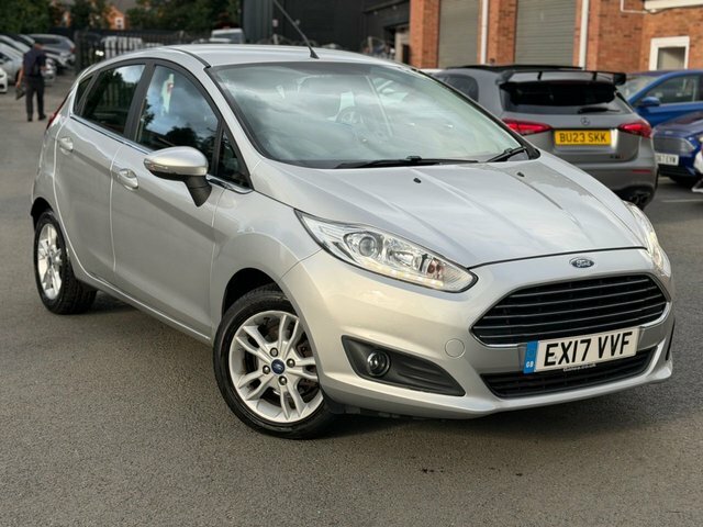 Ford Fiesta 1.0T Ecoboost Zetec Hatchback Powershif Silver #3