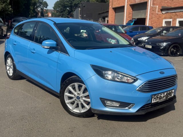 Ford Focus 1.0T Ecoboost Titanium Hatchback E HF67SSO Blue