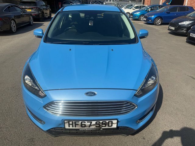 Ford Focus 1.0T Ecoboost Titanium Hatchback E HF67SSO Blue #4
