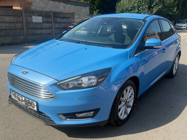 Ford Focus 1.0T Ecoboost Titanium Hatchback E HF67SSO Blue #6