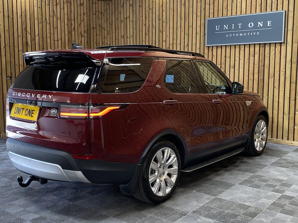 Land Rover Discovery Td V6 Hse Luxury DS67NFU Red #3