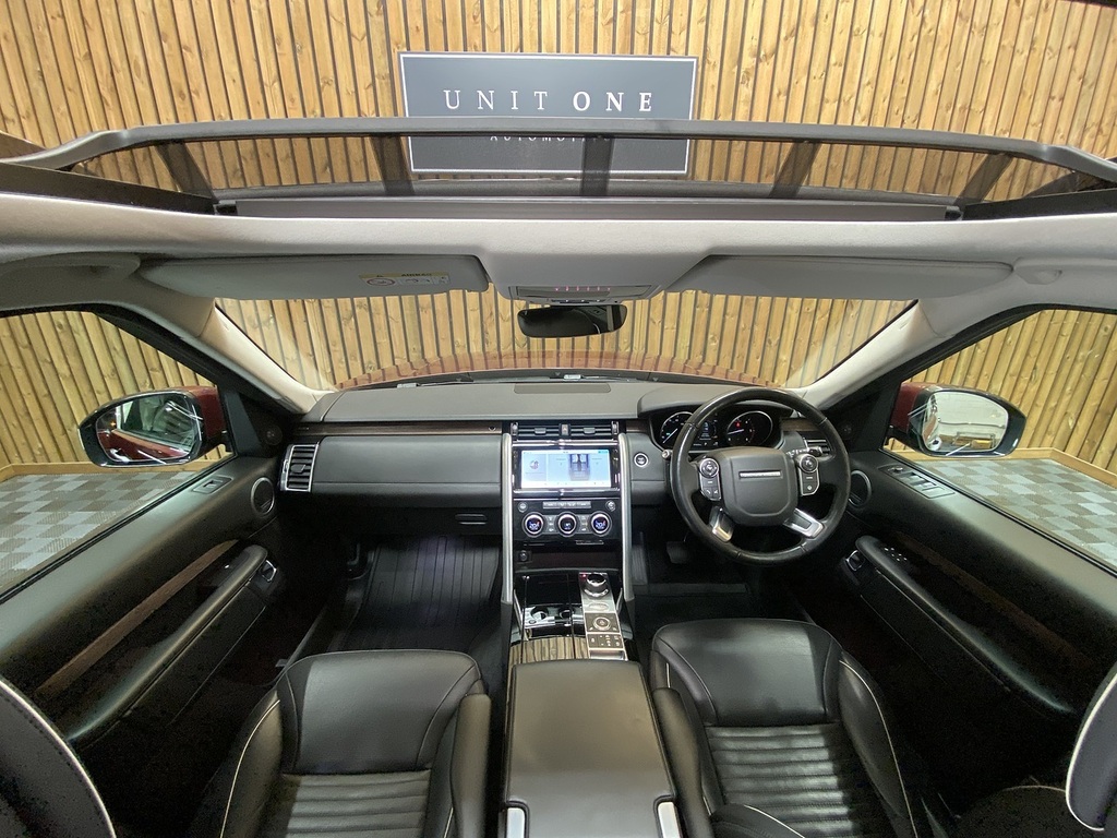 Land Rover Discovery Td V6 Hse Luxury DS67NFU Red #5