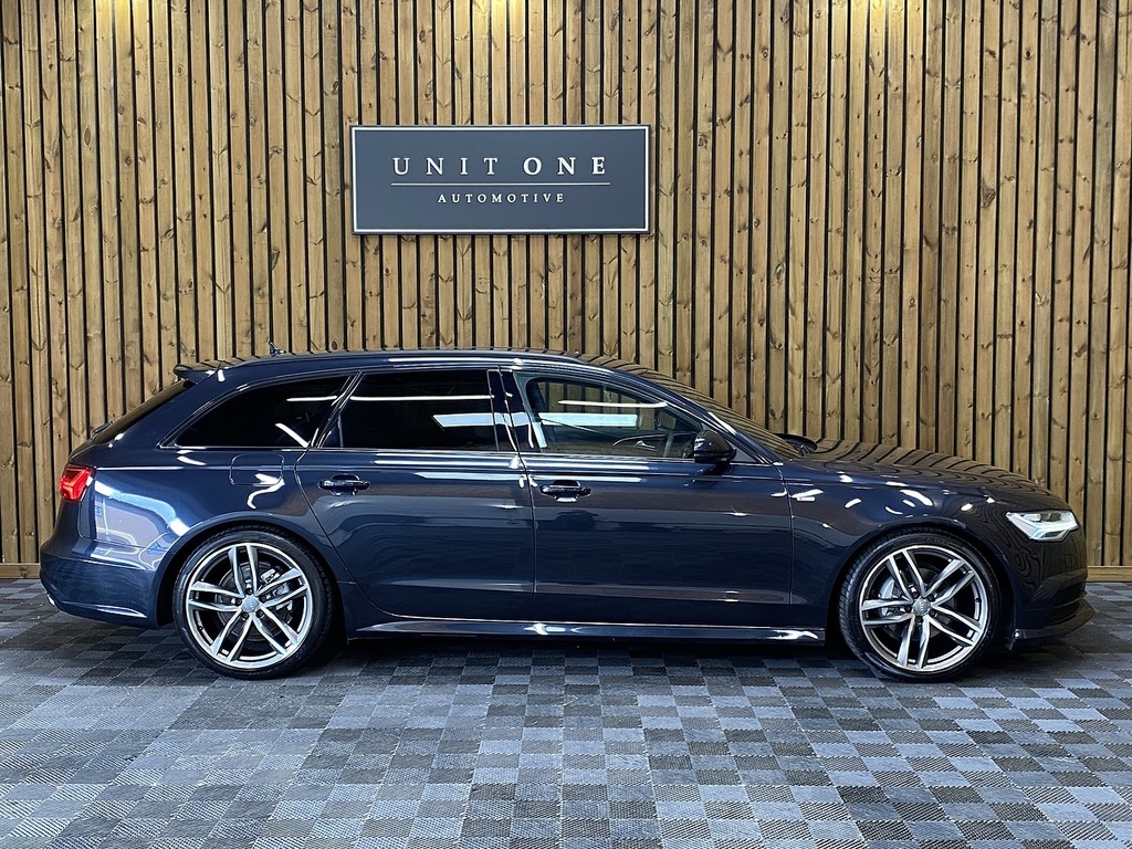 Audi A6 Avant Tdi Ultra Black Edition BN16XFW Blue #2