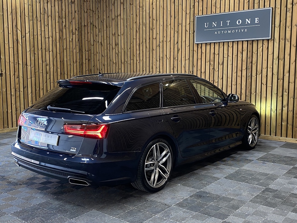 Audi A6 Avant Tdi Ultra Black Edition BN16XFW Blue #3