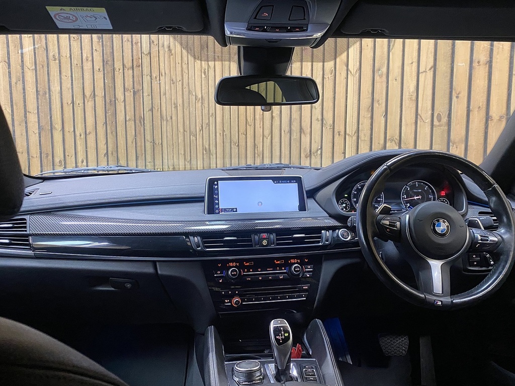 BMW X6 40D M Sport Edition White #3