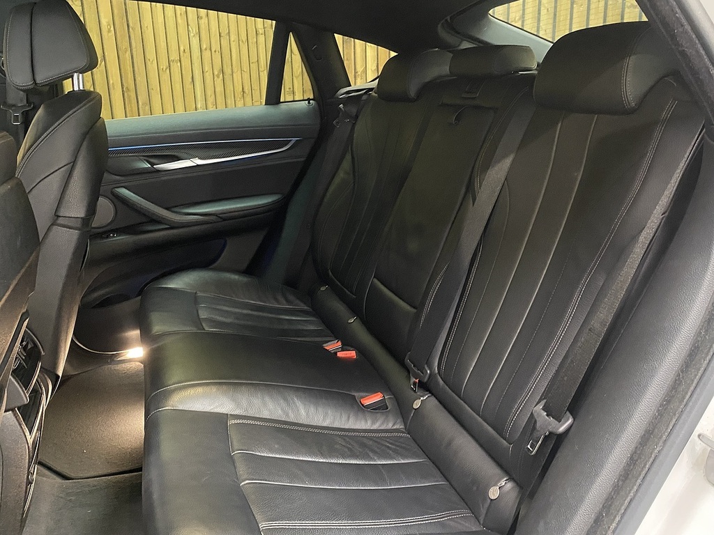 BMW X6 40D M Sport Edition White #5