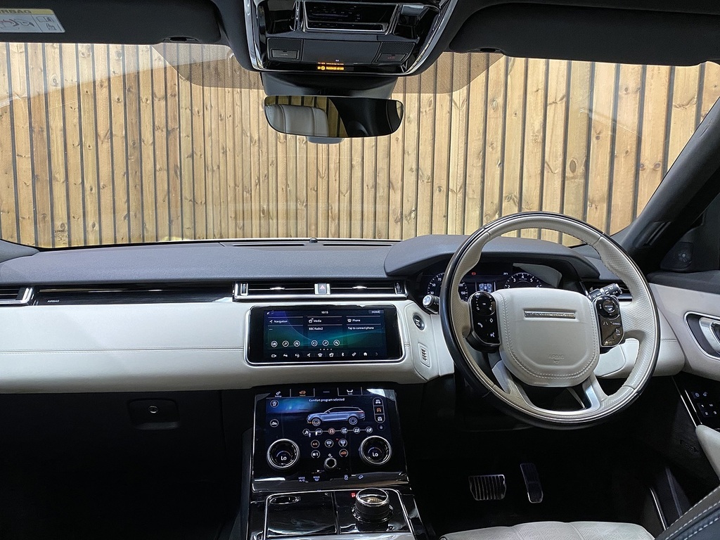 Land Rover Range Rover Velar Si6 V6 R-dynamic Hse White #3