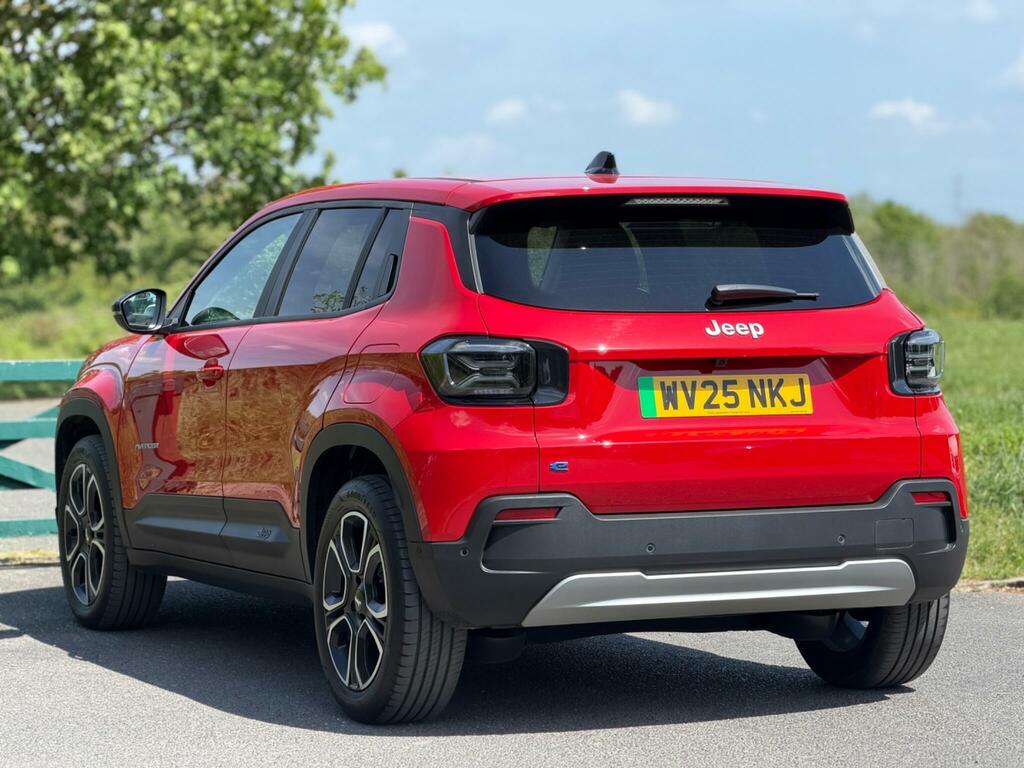 Jeep Avenger 54Kwh E-summit WV25NKJ Red #2