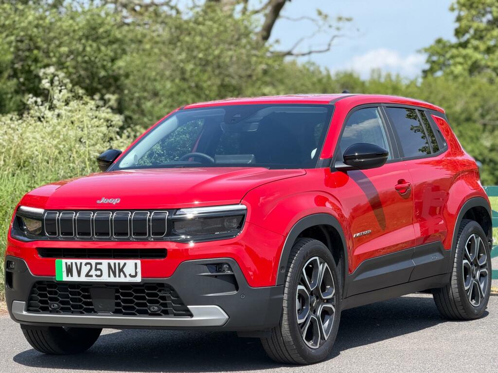 Jeep Avenger 54Kwh E-summit WV25NKJ Red #6