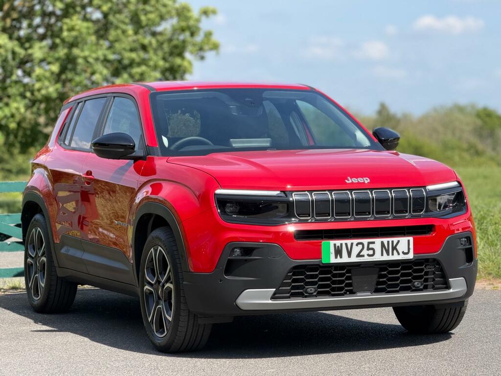 Jeep Avenger 54Kwh E-summit Red