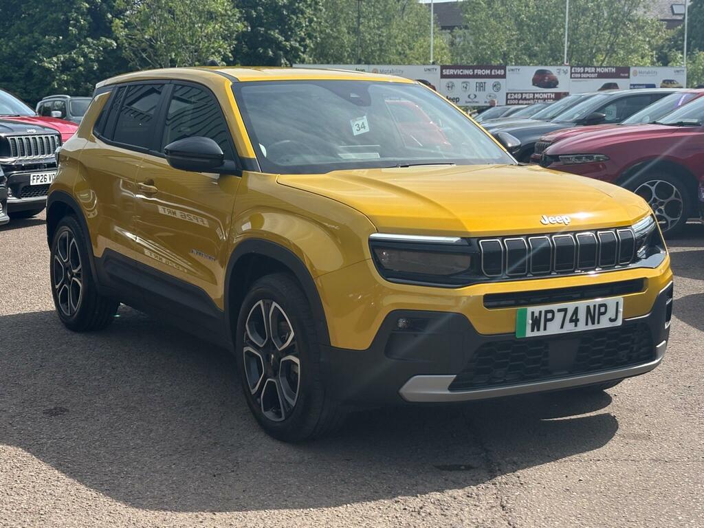 Jeep Avenger 54Kwh E-summit Yellow