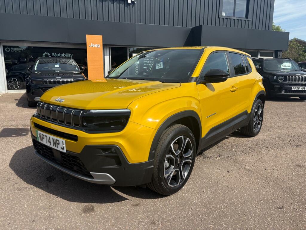 Jeep Avenger 54Kwh E-summit WP74NPJ Yellow #3