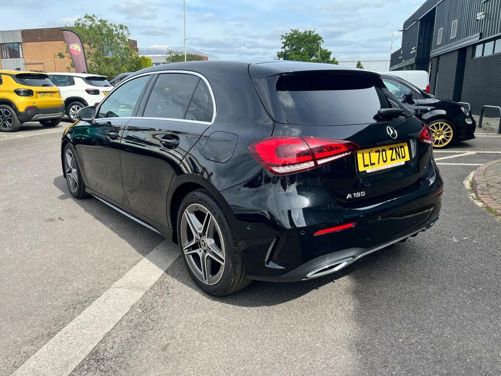 Mercedes-Benz A Class 1.3 A180 Amg Line Executive 7G-dct Euro 6 Ss LL70ZND Black #4