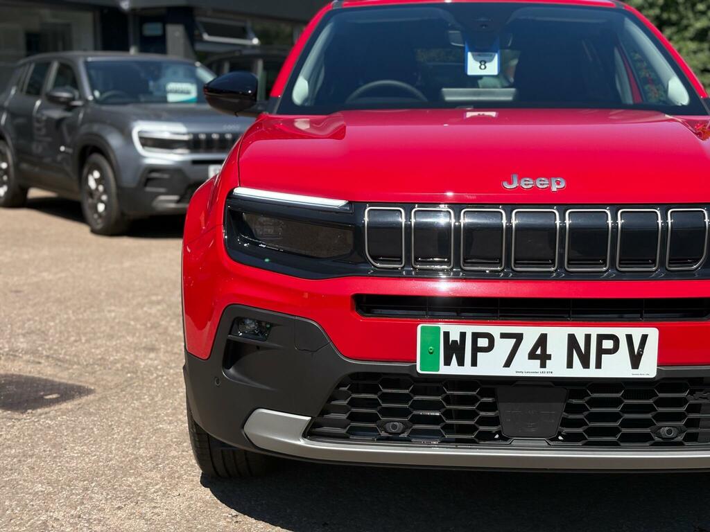 Jeep Avenger 54Kwh E-summit WP74NPV Red #5