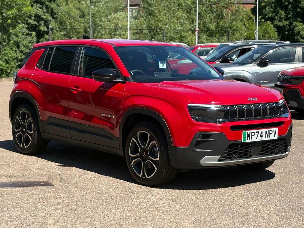 Jeep Avenger 54Kwh E-summit Red