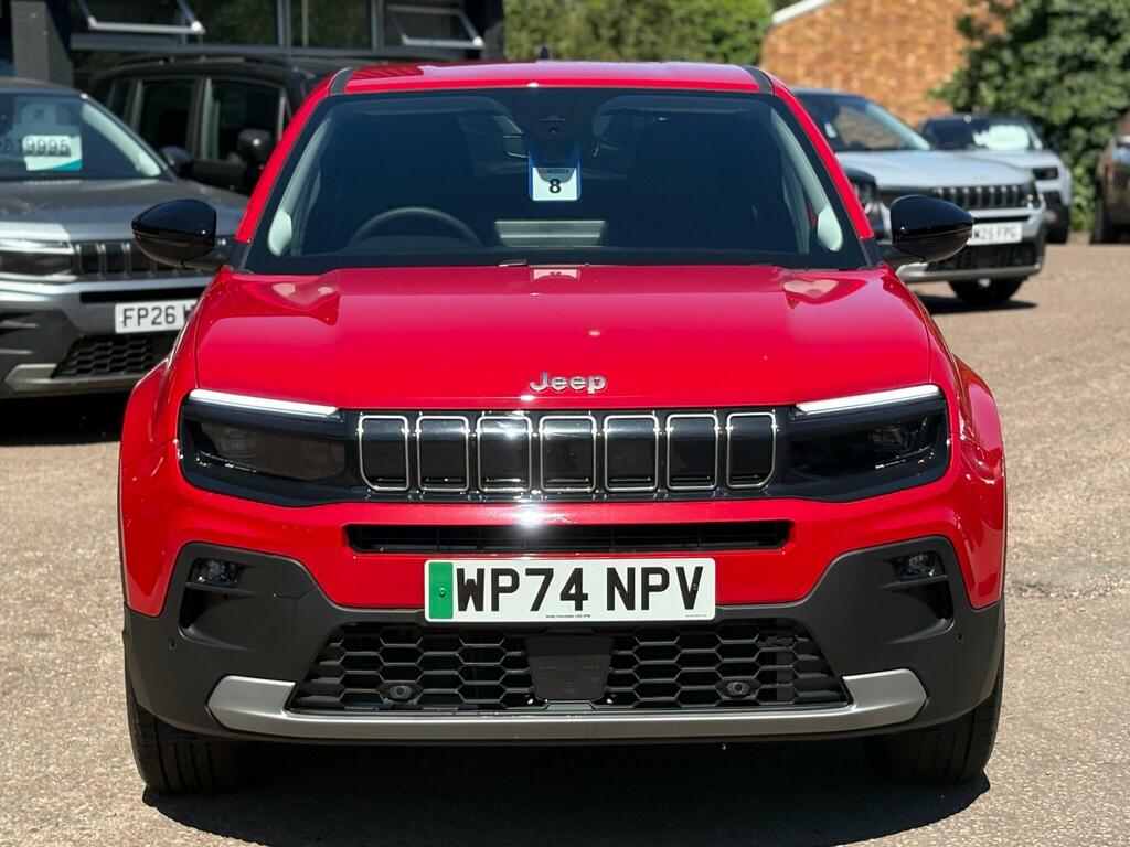 Jeep Avenger 54Kwh E-summit WP74NPV Red #2