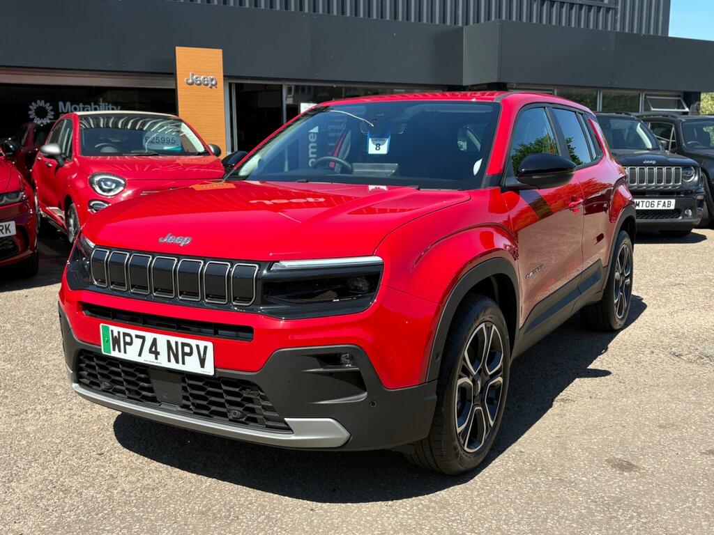 Jeep Avenger 54Kwh E-summit WP74NPV Red #3