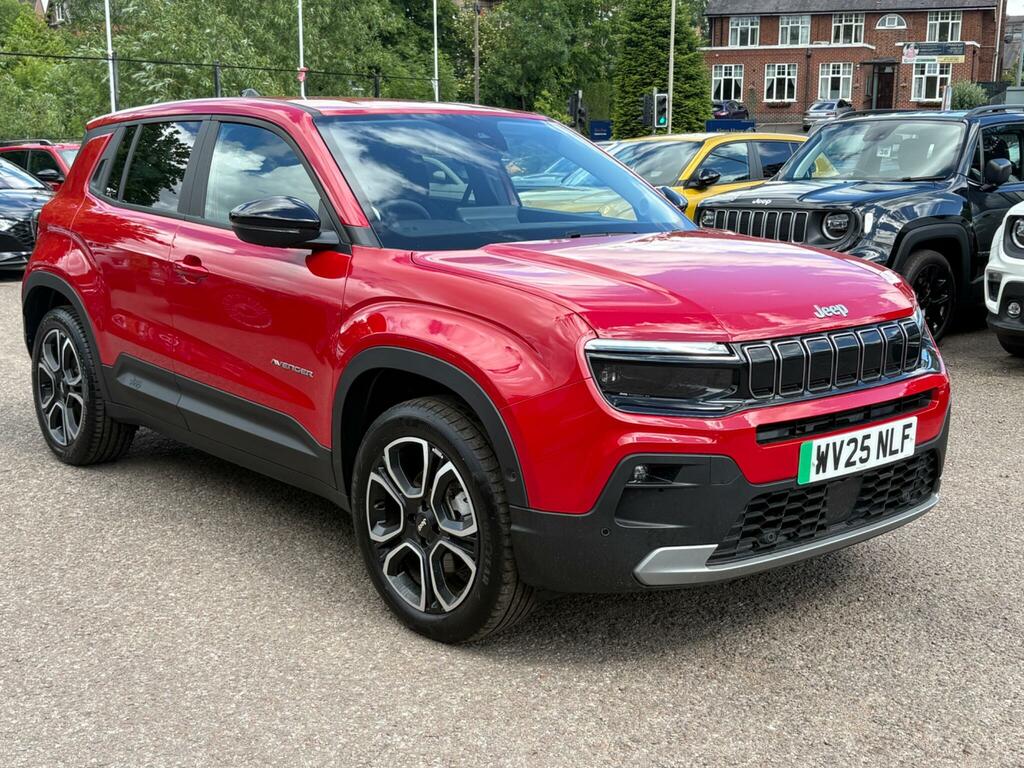 Jeep Avenger 54Kwh E-summit Red