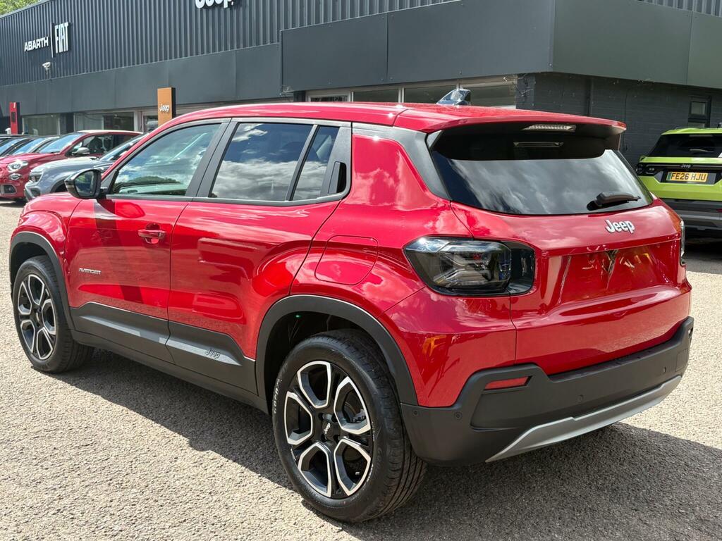 Jeep Avenger 54Kwh E-summit WV25NHN Red #3
