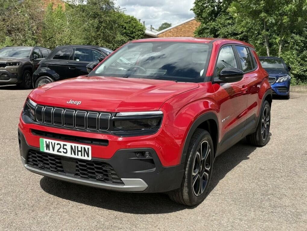 Jeep Avenger 54Kwh E-summit WV25NHN Red #2