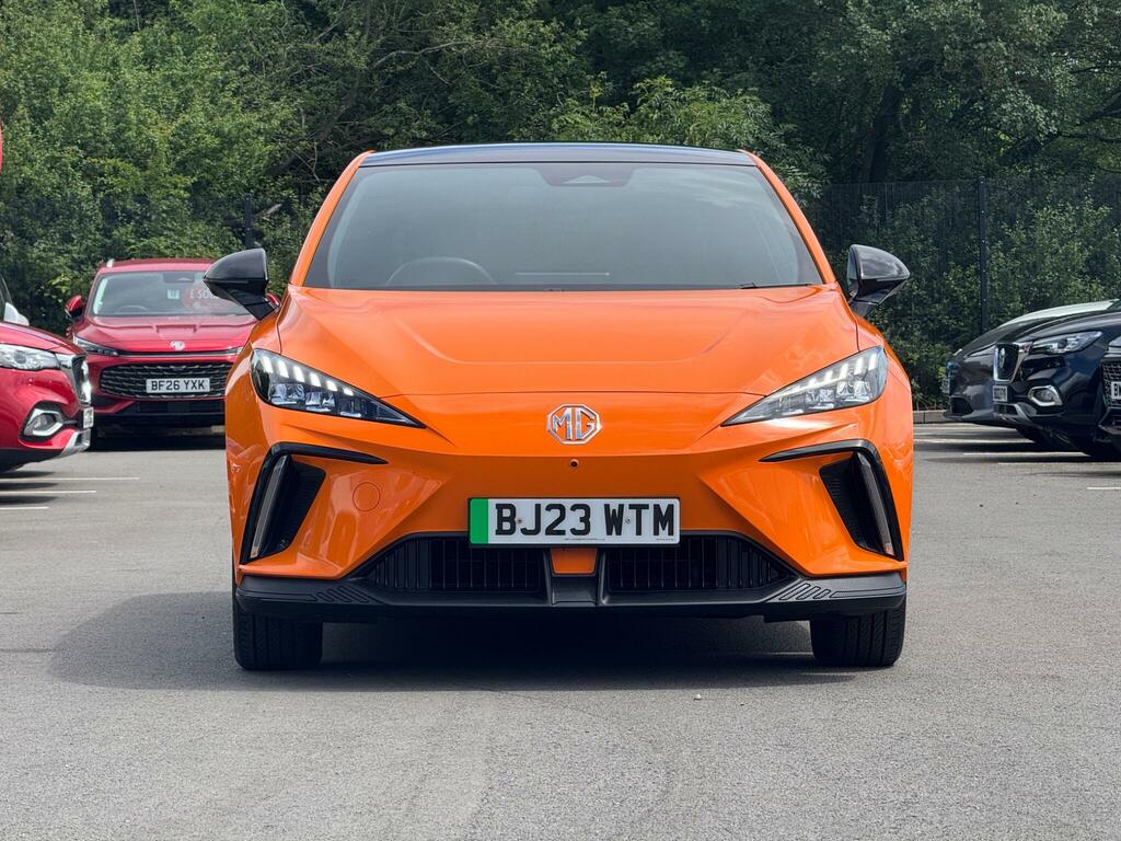 MG MG4 64Kwh Trophy Long Range BJ23WTM Orange #4