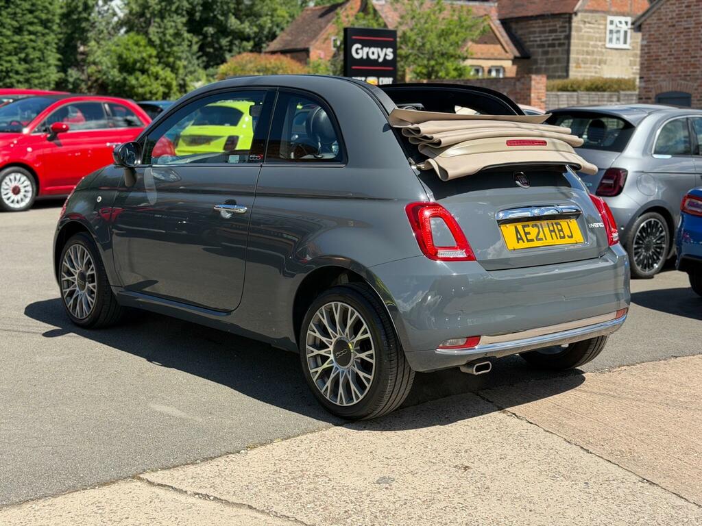 Fiat 500C 1.0 Mhev Star Convertible Euro 6 Grey #2