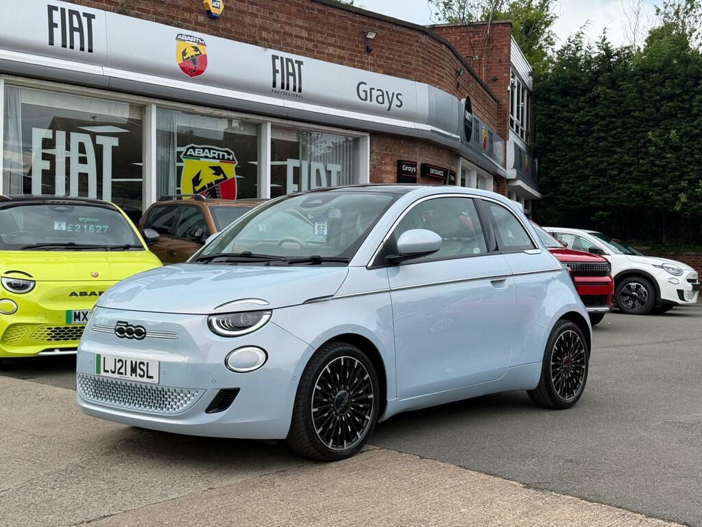 Fiat 500E 42Kwh La Prima Hatchback 118 Ps Blue #3